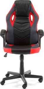 Fotel Furniture 4 Gamers F4G FG-19 Czarno-Czerwony 3