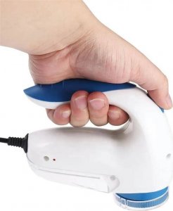 Golarka do ubrań Aptel Elektryczna GOLARKA do Ubrań 3 Ostrza 4W biało-niebieska AG970 3