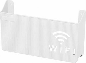 Aptel Naścienna PÓŁKA na Router Wi-Fi biała AG986 2