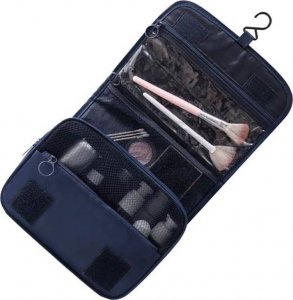 Aptel Zwijana Kosmetyczka Podróżna Rolowana niebieska BQ59A 3
