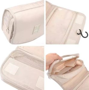 Aptel Zwijana Kosmetyczka Podróżna Rolowana szara BQ59B 4