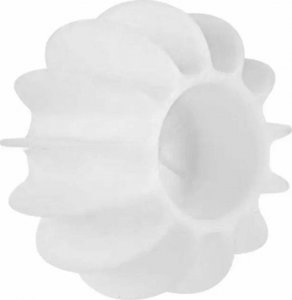 Aptel Magiczna Kula do Prania usuwająca sierść włosy, kłaki 1 sztuka biała DA2A 3