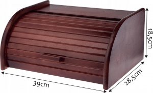 Chlebak Kadax Chlebak Drewniany Pojemnik Na Chleb Pieczywo Duży 4