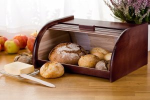 Chlebak Kadax Chlebak Drewniany Pojemnik Na Chleb Pieczywo Duży 8