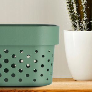 Kadax Curver Pojemnik Pudełko Ażurowe 1,4 L Zielony 11