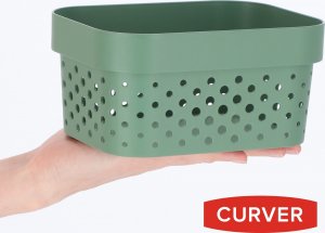 Kadax Curver Pojemnik Pudełko Ażurowe 1,4 L Zielony 6