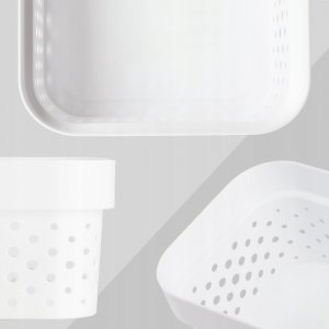 Curver Pojemnik Pudełko Ażurowe 1,4 L Biały 5