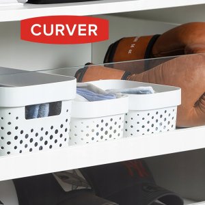 Curver Pojemnik Pudełko Ażurowe 1,4 L Biały 9