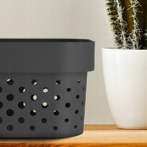 Curver Pojemnik Pudełko Ażurowe 1,4 L Szary 8