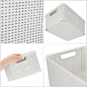 Curver Koszyk Pudełko Z Pokrywką Pojemnik 18L 6