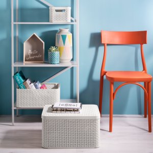 Curver Koszyk Pudełko Z Pokrywką Pojemnik 6L 3