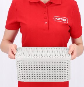 Curver Koszyk Pudełko Z Pokrywką Pojemnik 6L 5