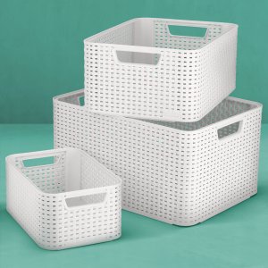 Kadax Curver Pojemnik Do Przechowywania Pudełko Szare 6L 7