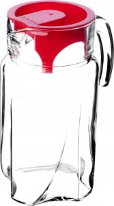 Kadax Dzbanek Szklany Do Napojów Wody Soku 1,7L Pojemny 11