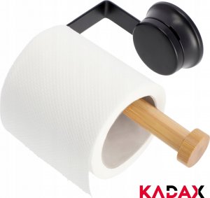 Kadax Uchwyt Na Papier Toaletowy Bez Wiercenia Bambus 1