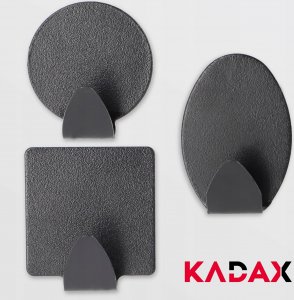 Kadax Wieszak Haczyk Łazienkowy Samoprzylepny 4 szt 4