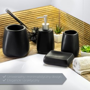 Kadax Kubek Łazienkowy Na Szczoteczkę Pastę Ceramiczny 5