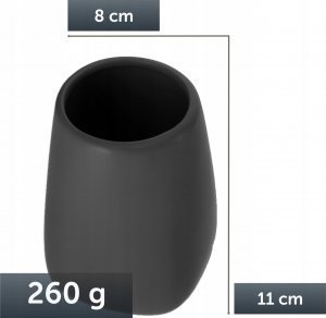 Kadax Kubek Łazienkowy Na Szczoteczkę Pastę Ceramiczny 6