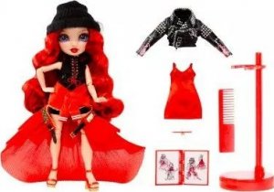 MGA Lalka Rainbow High Fantastic Fashion Doll- RED - Ruby Anderson 3