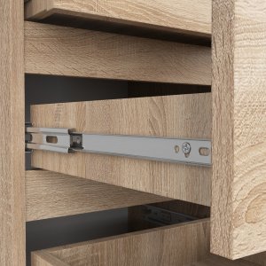 Fabryka Mebli Akord Komoda CL5 40 cm 5 szuflad - dąb sonoma 4