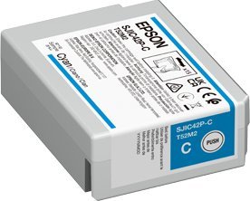 Tusz Epson Epson SJIC42P-C nabój z tuszem 1 szt. Oryginalny Cyjan 1