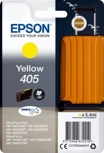 Tusz Epson Epson 405 DURABrite Ultra Ink nabój z tuszem 1 szt. Oryginalny Standardowa wydajność Żółty 1