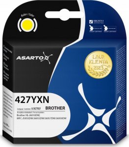 Tusz Asarto Tusz Asarto do Brother 427YXN| LC427XLY | 5000 str. | yellow 1