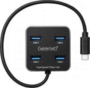 HUB USB Gearlab 4 Port USB 3.2 Hub with USB-C 1