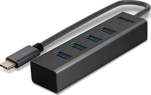 HUB USB Lindy LINDY USB 3.2 Typ C Hub 4 Port 5