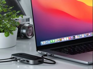 HUB USB Satechi ADAPTER HUB USB -C SATECHI TYPE-C SATECHI USB-4 MULTIPORT W 2.5G ETHERNET (1XHDMI2.1, 1XUSB-A, 2X USB-C, AUDIO 3.5MM, ETHERNET (GWIEZDNA SZAROŚĆ) 8