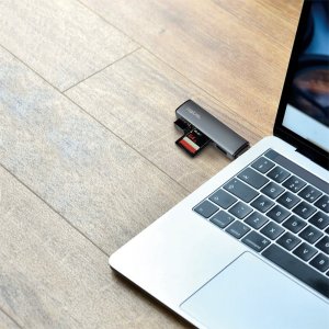 HUB USB LogiLink LogiLink USB 3.2 HUB 2-port, Gen2 mit Kartenlesern, Alu 7