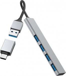 HUB USB Hama Hama Premium 4x USB-A 3.2 Gen1 (002001410000) 2