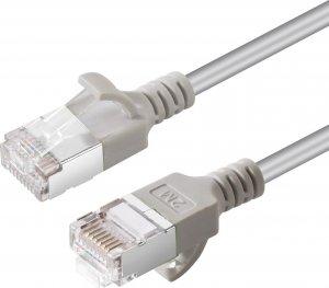 MicroConnect CAT6A U-FTP Slim, LSZH, 0.25m 1