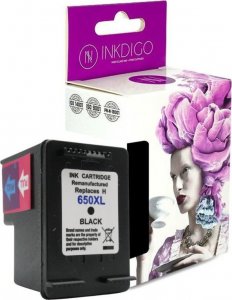 Tusz HP Tusz INKDIGO do HP 650 XL Black 1