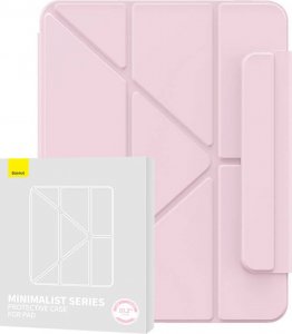 Etui na tablet Baseus Etui magnetyczne Baseus Minimalist do Pad 10.2” (2019/2020/2021)(baby pink) 1