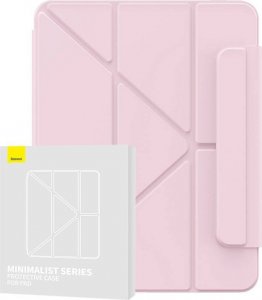 Etui na tablet Baseus Etui magnetyczne Baseus Minimalist do Pad Air4/Air5 10.9” (baby pink) 1