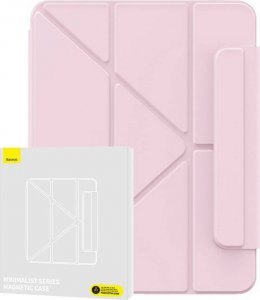 Etui na tablet Baseus Etui magnetyczne Baseus Minimalist do Pad Air4/Air5 10.9”/Pad Pro 11” (baby pink) 1