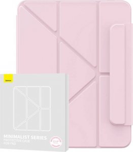 Etui na tablet Baseus Etui magnetyczne Baseus Minimalist do Pad Pro 12.9” (2018/2020/2021) (baby pink) 1
