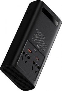 Przetwornica Baseus Inwerter samochodowy Baseus 300W, 24V, CN/EU (czarny) 7