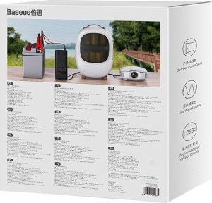 Przetwornica Baseus Inwerter samochodowy Baseus 300W, 24V, CN/EU (czarny) 10