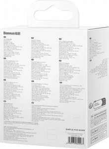 Ładowarka Baseus Ładowarka samochodowa Baseus Enjoyment z kablami USB-C, 33W (czarna) 9