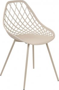 Beliani Zestaw 2 krzeseł do jadalni beżowy CANTON II 3