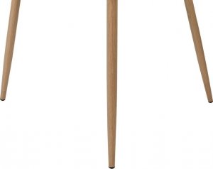 Beliani Zestaw 2 krzeseł do jadalni białe FONDA II 7