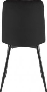 Signal Krzesło JERRY VELVET czarne SIGNAL 2
