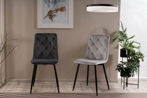 Signal Krzesło JERRY VELVET szary SIGNAL 4