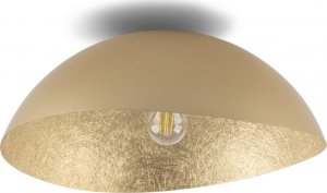 Lampa sufitowa Sigma Kopułowa lampa sufitowa do salonu SOLARIS 40591 Sigma żywicowa złota 1