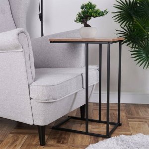 Trends4You Stolik kawowy metalowy boczny 40x26x58cm 4