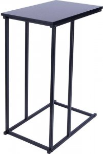 Trends4You Stolik kawowy metalowy czarny boczny 40x26x58 cm 3