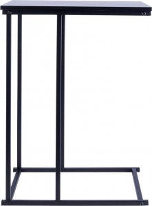Trends4You Stolik kawowy metalowy czarny boczny 40x26x58 cm 7