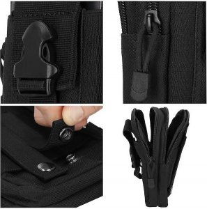 Springos Nerka wojskowa do paska saszetka taktyczna czarna UNIWERSALNY 13